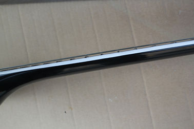 Factory Custom Black Body Electric Guitar whit Floyd Rose,White Binding Neck,Black Hardware,Rosewood Fretboard supplier