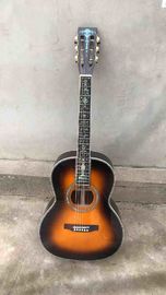 All Solid Spruce G00045 Guitar 39&quot; Real Abalone Classic Acoustic Guitar in Sunburst Ebony Fingerboard supplier