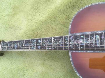 Factory custom 39 inches ooo45c style acoustic Guitar Ebony fingerboard Real abalone solid Guitar supplier