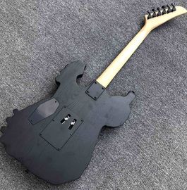 Top Quality 6 Strings Bones Black Skull Electric Guitar supplier