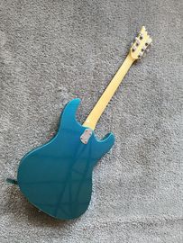 Custom Mosrite Ventures Model Electric Guitar Blue Big B500 Tremolo Bridge Chinese Guitar supplier