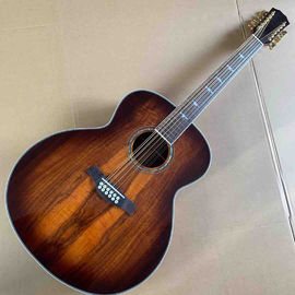 Grand K55h 12 Strings Jumbo Koa Wood Acoustic Guitar with Fishman Electronic supplier