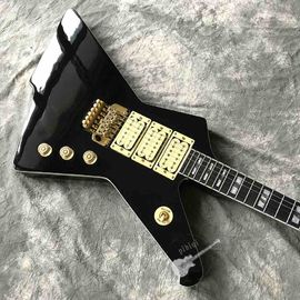 Custom High Gloss Black Destroyer Duplex Tremolo System Electric Guitar in Black or Sunburst supplier