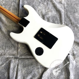 2020 New Electric Guitar Red Heart and Letters White Body Vibrato System Black Hardware Customized All Colors Logo Custo supplier