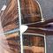 Real Abalone Inlay 41 Inch Koa Wood Round Body Classic Acoustic Guitar Free Shipping supplier