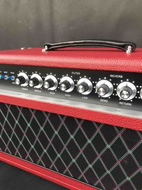 Grand Tube Guitar AMP Head 100W Dumble Tone SSS Steel String Singer Valve Amplifier in Red With JJ Tubes Imported Parts supplier