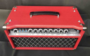 Grand Tube Guitar AMP Head 100W Dumble Tone SSS Steel String Singer Valve Amplifier in Red With JJ Tubes Imported Parts supplier