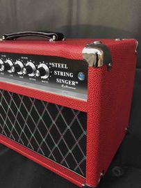 Grand Tube Guitar AMP Head 100W Dumble Tone SSS Steel String Singer Valve Amplifier in Red With JJ Tubes Imported Parts supplier