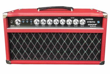 Grand Tube Guitar AMP Head 100W Dumble Tone SSS Steel String Singer Valve Amplifier in Red With JJ Tubes Imported Parts supplier