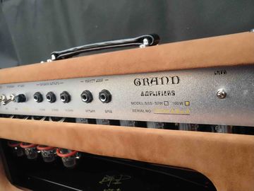 Custom Grand Tube Guitar AMP Head 100W Dumble Tone SSS Steel String Singer Valve Amplifier supplier