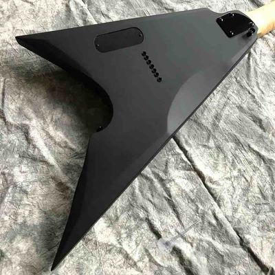 Custom 7 String Flame Cover Flame Neck Maple Binding Fingerboard Edge Side Light Point Electric Guitar supplier