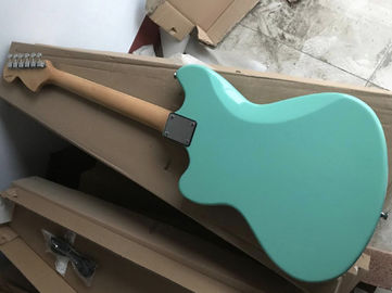 Custom new Jaguar Guitar Light blue electric guitar 2 pickup supplier