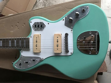 Custom new Jaguar Guitar Light blue electric guitar 2 pickup supplier