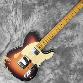 Custom Limited Edition Relic Tele Electric Guitar in Sunburst Tele Electric Guitar supplier