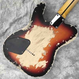 Custom Limited Edition Relic Tele Electric Guitar in Sunburst Tele Electric Guitar supplier