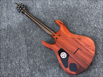 Custom Earts Electric Guitar with African Mahogany Body Black Hardware supplier