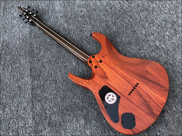 Custom Earts Electric Guitar with African Mahogany Body Black Hardware supplier