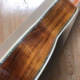 All Solid KOA Top 00045 Style 39&quot; Acoustic Guitar Classic Guitar Head Style with Fishman EQ 301 Full Abalone Binding supplier