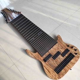 2020 New 17 Strings Electric Bass Guitar Rosewood Fingerboard with No Fret Inlay Bass supplier