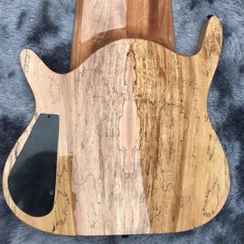 Grand 17 strings bass guitar mahogany body neck rosewood fingerboard wireless inlay logo and shape can be customized supplier