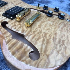 Custom F Hole SG Electric Guitar Mahogany Body Neck supplier