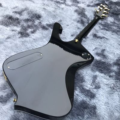 Grand Custom Gold Crack Mirror Paul PS10LTD Guitar Ice Man White Binding Electric Guitar supplier