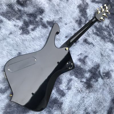 Grand Custom Gold Crack Mirror Paul PS10LTD Guitar Ice Man White Binding Electric Guitar supplier