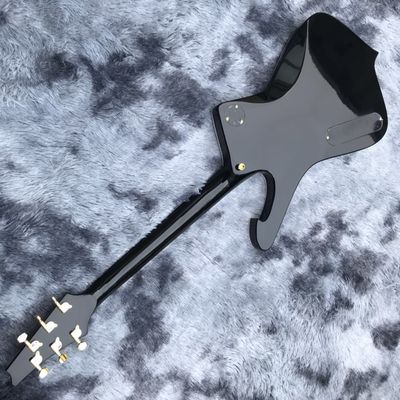 Grand Custom Gold Crack Mirror Paul PS10LTD Guitar Ice Man White Binding Electric Guitar supplier