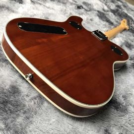 2020 Grand Special F Hole TELE P90 Pickuo Electric Guitar Quilted Maple Abalone Inlay Bigsby supplier