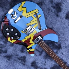 Custom WHAAM 330 Electric Guitar TPP Paul Weller Roy Lichenstein Printing Vintage Jam supplier