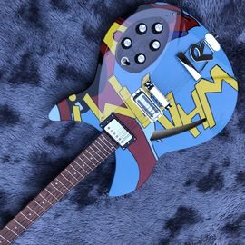 Custom WHAAM 330 Electric Guitar TPP Paul Weller Roy Lichenstein Printing Vintage Jam supplier