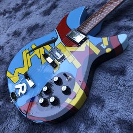 Custom WHAAM 330 Electric Guitar TPP Paul Weller Roy Lichenstein Printing Vintage Jam supplier