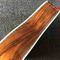 Custom 41 Inch D Model KOA Wooden Acoustic Guitar with Ebony Fingerboard Real Abalone Shell Binding supplier