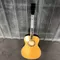 Custom Solid Spruce Top GOM28S Acoustic Electric Guitar 2020 New Yellow Color Rosewood Back and Side Acoustic Guitar EQ supplier