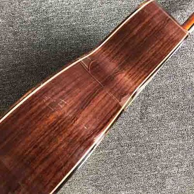 Custom Rosewood Back Side Ebony Fingerboard 41 Inch Solid Spruce Top Acoustic Electric Guitar Customized LOGO is OK supplier