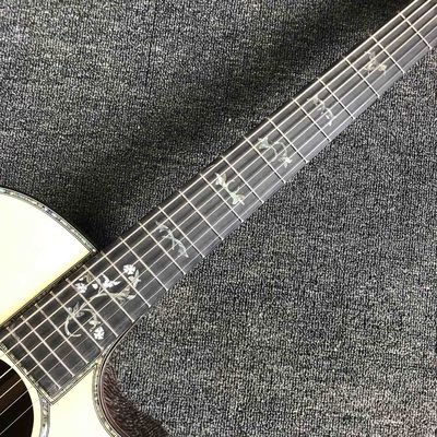 Custom Rosewood Back Side Ebony Fingerboard 41 Inch Solid Spruce Top Acoustic Electric Guitar Customized LOGO is OK supplier