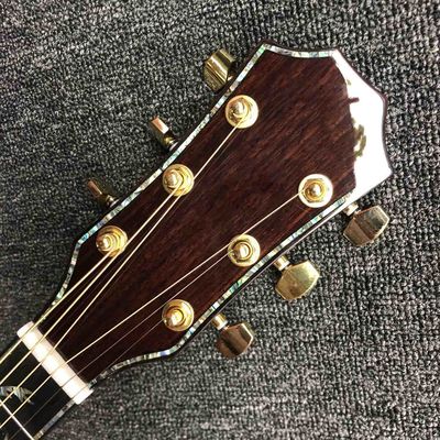 41 inch Solid KOA Top PS14 Acoustic Guitar Cocobolo Back Sides Real abalone Ebony Fingerboard TY Acoustic Guitar supplier