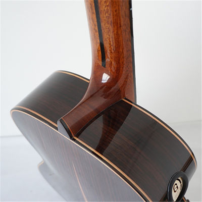 Yulong Guo Handmade Double Top Classical Guitar Model Chamber String Scale 650mm Solid Spanish Cedar Neck Double Top By supplier