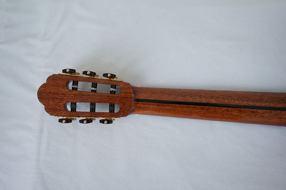 Yulong Guo Handmade Double Top Classical Guitar Model Chamber String Scale 650mm Solid Spanish Cedar Neck Double Top By supplier