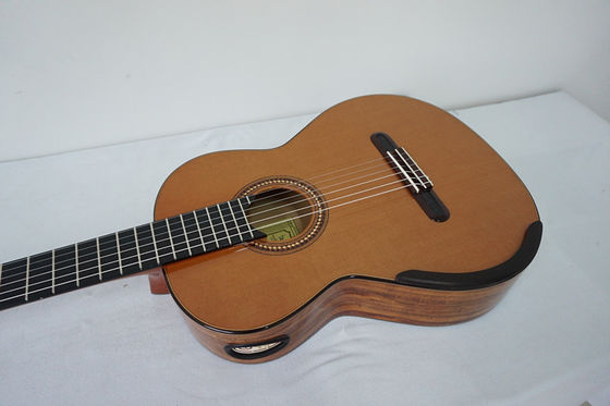 Yulong Guo Handmade Double Top Koa Body Concert Grade Classical Guitar supplier