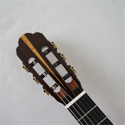 Yulong Guo Handmade Double Top Koa Body Concert Grade Classical Guitar supplier