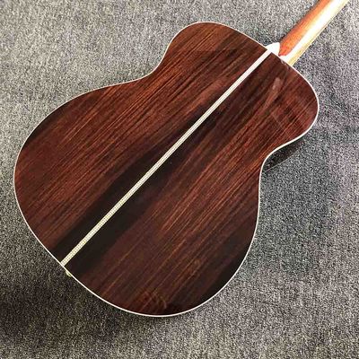 Custom Solid Cedar Top 42c OM Style Acoustic Guitar supplier