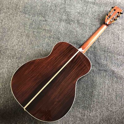 Custom Solid Cedar Top 42c OM Style Acoustic Guitar supplier