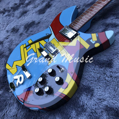 Custom Paul Weller PW WHAAM Rick 330 Tribute Electric Guitar Ricken 330 TPP Electric Guitar supplier