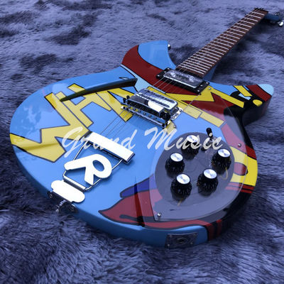 Custom Paul Weller PW WHAAM Rick 330 Tribute Electric Guitar Ricken 330 TPP Electric Guitar supplier