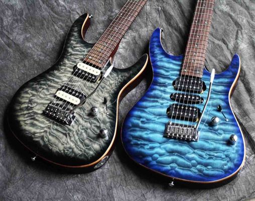 Custom Mahogany with Quilted Maple Top John Petrucci Signature Su-hr Musicman JP Electric Guitar Customize Kinds Shape E supplier