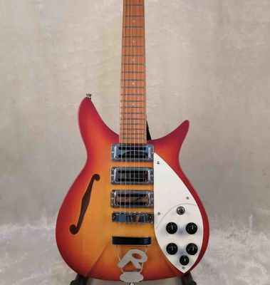 Custom F Hole Ricken 325 Electric Guitar in Cherry Red Body Kinds Color supplier