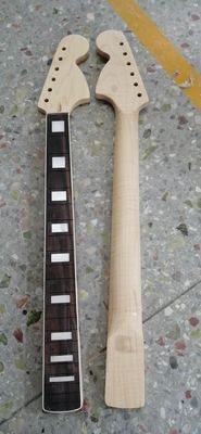 Custom Grand Paddle Guitar Headstock Unfinished Roasted Maple ST Guitar Neck Electric Acoustic Guitar Accept Kinds OEM supplier