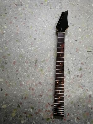 Custom Grand Paddle Guitar Headstock Unfinished Roasted Maple ST Guitar Neck Electric Acoustic Guitar Accept Kinds OEM supplier