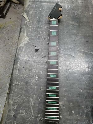 Custom Grand Paddle Guitar Headstock Unfinished Roasted Maple ST Guitar Neck Electric Acoustic Guitar Accept Kinds OEM supplier